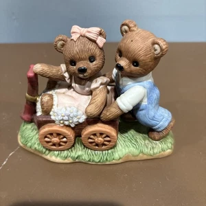 Vintage Home Interiors Playtime Bears Figur 14067-99 - Bild 1 von 7