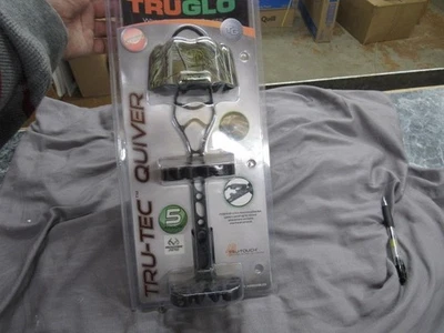 Truglo Tru-Tec 5 Arrow Quiver Realtree Xtra Camo Print TG315A - Image 1 of 4
