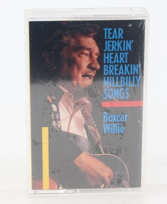 Boxcar Willie -  New Sealed Cassette Tear Jerkin Heart Breaking Hillbilly Songs - Image 1 of 4