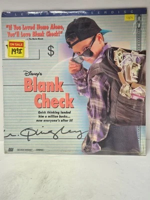 Blank Check Laserdisc Disney Brian Bonsall Tone Loc NEW Unopened - Image 1 of 2
