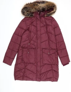 Barbour Women's Red Puffer Jacket Size 12 - Picture 1 of 12
