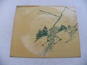 CHICORY TIP good grief christina GEORDIE all because RARE 1970s POLISH FLEXI - Picture 1 of 2