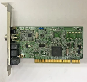 AverMedia M135-C 0405ACSB TV-Aufnahme und Radio FM PCI TV TUNER #GK11776 - Afbeelding 1 van 3