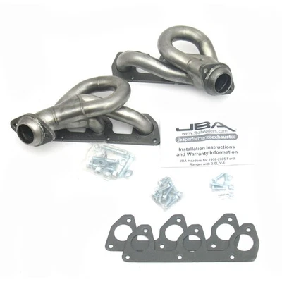 JBA Headers 1.5" Shorty Stainless Headers-Raw Ranger 3.0L 1647S-1 - Image 1 of 4