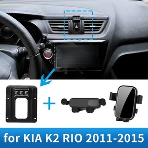 Support Téléphone Voiture pour KIA K2 RIO 2011-2015 Accessoires Support GPS - Photo 1 sur 18