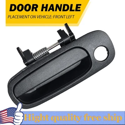 Manija de puerta exterior delantera izquierda exterior negra para base Scion xB 04-06 EE. UU. F Foto 1 de 4
