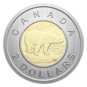 Canada 2025,  Specimen Coin, $2, Two Dollar, Toonie, from Mint Specimen Set, UNC - Picture 1 of 2
