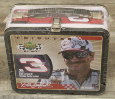 NEW 2000 Upper Deck Racing Tributes 25 Card Dale Earnhardt Set In Lunchbox - Image 1 of 2