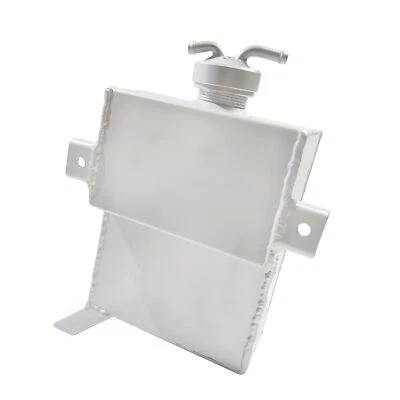 Tanque de desbordamiento de refrigerante de radiador de aluminio para camioneta Nissan D21 Navara 1986-1997 Foto 1 de 4