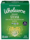Wholesome  Organic Stevia Zero Calorie Sweetener Blend Packets  1.23 Oz