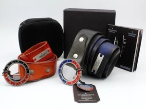 Cintura Uomo Rossa Sportiva Idea Regalo SCONTO OUTLET Vera Pelle Artigianale - Picture 1 of 2