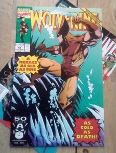 Wolverine 44 1991 VF+ Marvel Comics Peter David Marc Silvestri - Combined P&P - Picture 1 of 2