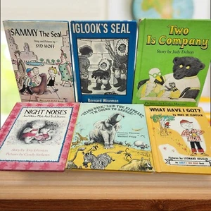 Vintage Books Lot Of 6 Beginner Readers Variety Of Authors Hardcover Classics - Imagen 1 de 10