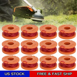 12Pcs For WORX WA0010 Replacement Spool Line For Grass Trimmer/Edger 10ft - Picture 1 of 7