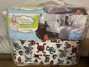 Truly Scrumptious Monster Pals 4pc Full sheet Set from Heidi Klum NEW - Picture 1 of 5