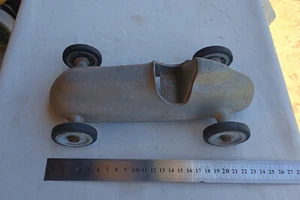 Vintage Antique Castalloy Aluminium Toy Speedway or Racing Car South Australia - Picture 1 of 16