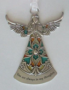 X1 You are always in my thoughts Guardian angel Ornament praying Ganz - Picture 1 of 5