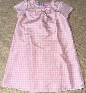 Vintage Little Girl Toddler Dress 5T Pink - Picture 1 of 8