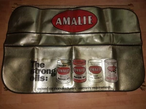 Delantal mecánico de aceite de motor Amalie de colección servicio gasolinera herramienta adv. - Imagen 1 de 8