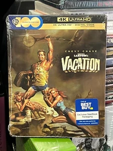 National Lampoon's Vacation (4K ULTRA HD / BLU-RAY BEST BUY LIMITED STEELBOOK! - Picture 1 of 7
