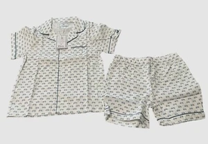 Jungen Petite Plume Fahrrad Print Pyjama Set Größe 6 - Bild 1 von 10