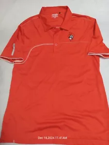 Ping Herren Performance Clemson Logo Kurzarm Orange Golf Polo Shirt Large - Bild 1 von 6