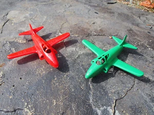 Vintage 1950's Ideal USA Plastic Lockheed P-80 Shooting Star Toy Airplanes (2) - Picture 1 of 7