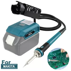 Für Makita 18V Akku-Lötkolben 60W 18V Tragbar Elektrischer Lötstation Ohne Akku - Bild 1 von 10