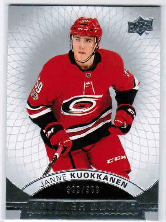 17/18 2017 UD PREMIER HOCKEY ROOKIE RC CARDS (#51-100) U-Pick From List - Image 1 of 1