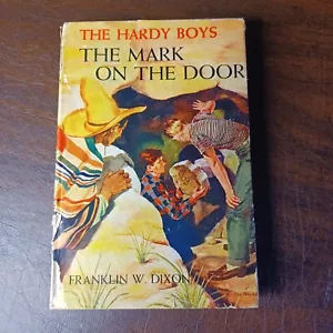 The Hardy Boys The Mark On The Door Rare! With Dust Cover, Original Text. B1168 - Foto 1 di 14
