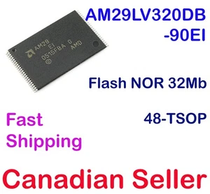 AM29LV320DB-90EI 32Mb (4M x 8 / 2M x 16Bit) CMOS Flash Memory 120nS 48-TSOP AMD - Picture 1 of 1