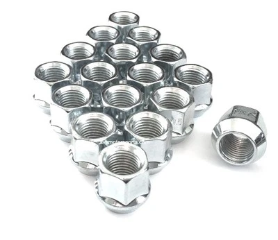 20x OPEN END 17MM HEX BULGE ACORN LUG NUTS 12x1.5 FITS LEXUS TOYOTA HONDA MAZDA - Image 1 of 2