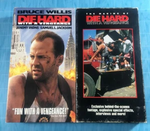 Die Hard With A Vengeance + The Making Of Die Hard With A Vengeance (VHS) - Picture 1 of 9