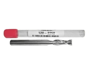 1/4" (.250") 2 flute End Mill SOLID CARBIDE Made in USA 120-2250 FREE SHIPPING - Picture 1 of 1