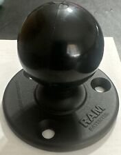 RAM-D-202U RAM Mounts Large 3.68” Dia Round Plate with D-Size 2.25” Open Box New