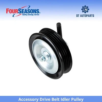 For 2000-2004 Nissan Xterra Accessory Drive Belt Idler Pulley 4 Seasons 2001 - Image 1 of 4