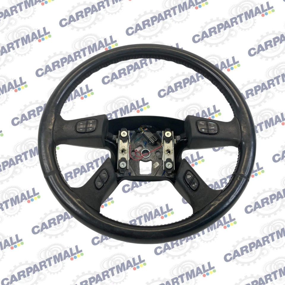 2002-2009 GMC Envoy Chevrolet Trailblazer Driver Left Steering Wheel 15188423 - Image 1 of 4