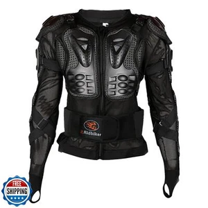 Ridbiker Motorrad Ganzkörper Panzer Protektor abnehmbare Racing Jacke Motocro - Bild 1 von 5