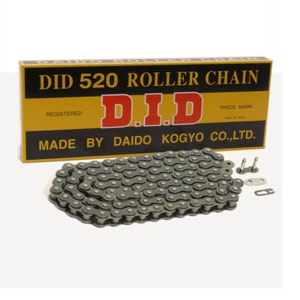 DID Motorcycle Chain 520 With 108 Links Open With Clip Lock - Picture 1 of 1