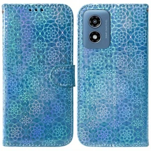 Custodia in pelle PU per Moto G Play 4G 2024 custodia protettiva antiurto telefono - Foto 1 di 11