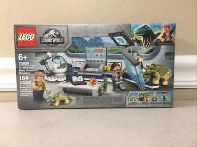 LEGO Jurassic World 75939 Dr. Wu's Lab: Baby Dinosaurs Breakout new Sealed - Image 1 of 4