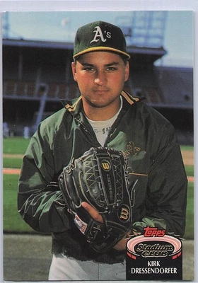 1992 Stadium Club #806b Kirk Dressendorfer - Image 1 of 2