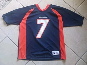 NFL  Starter John Elway Denver Broncos Denver Jersey  Large Dark Blue - Picture 1 of 3