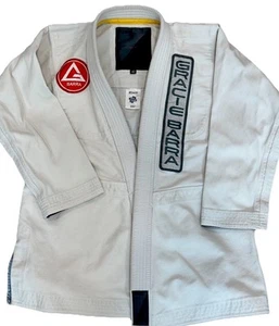 Gracie Barra GI Jacket Mens A2 Limited Edition Vanguard Jiu-Jitsu White BJJ - Picture 1 of 10