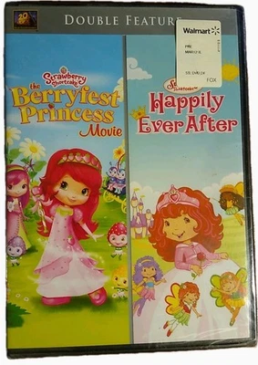 Strawberry Shortcake Double Feature DVD: Berryfest Princess, Happily Ever After  - Image 1 of 4