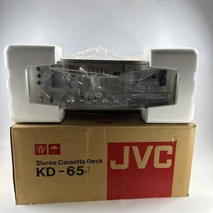 JVC KD-65J Stereo Cassette Deck ANRS - Picture 1 of 17