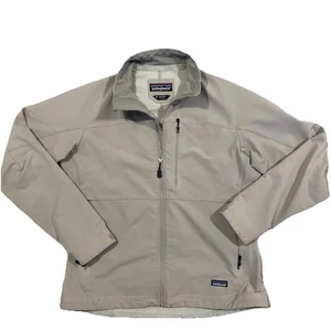 Men’s Patagonia X Widmer Brothers XL Beige Full Zip Beer Gear Coat - Picture 1 of 9