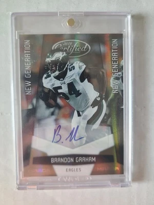 Brandon Graham 2010 Panini Certified New Generation Mirror Gold RC Auto /25... - Image 1 of 2