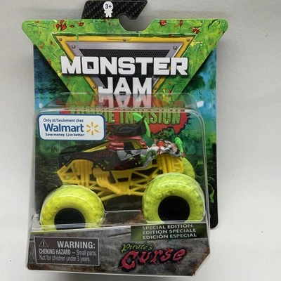 Spin Master Monster Jam ZOMBIE INVASION Pirate's Curse Walmart Exclusive Rare  - Image 1 of 4