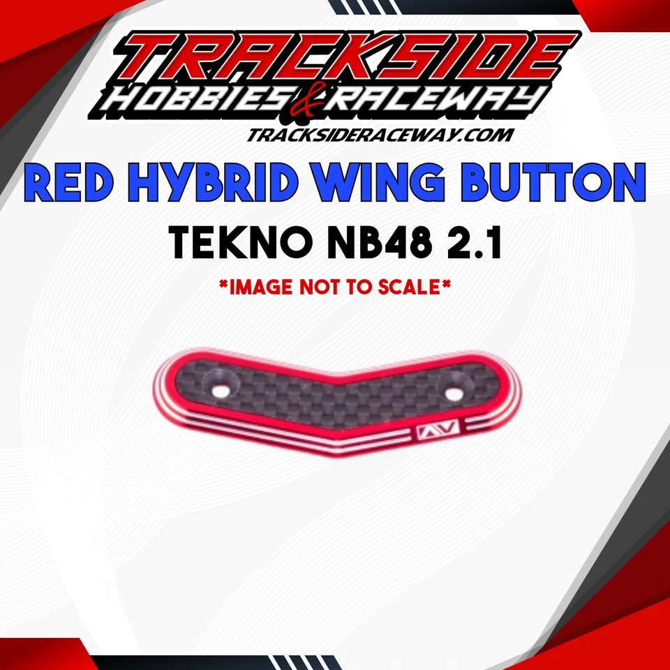 Avid Ringer Hybrid 8th Wing Button | Tekno NB48 2.1 | Red boxA5 - Image 1 of 1